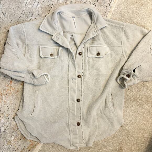 Free People Ruby Shirt Jacket Shacket - Picture 2 of 6